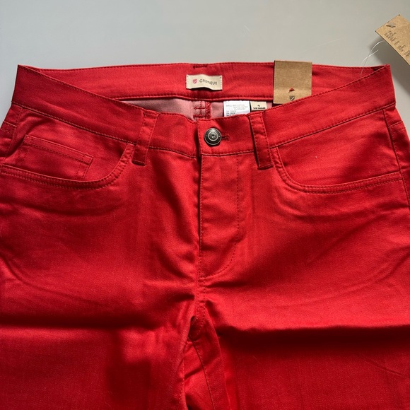 Daniel Cremieux Women's Red Straight Leg Pants - Picture 3 of 7